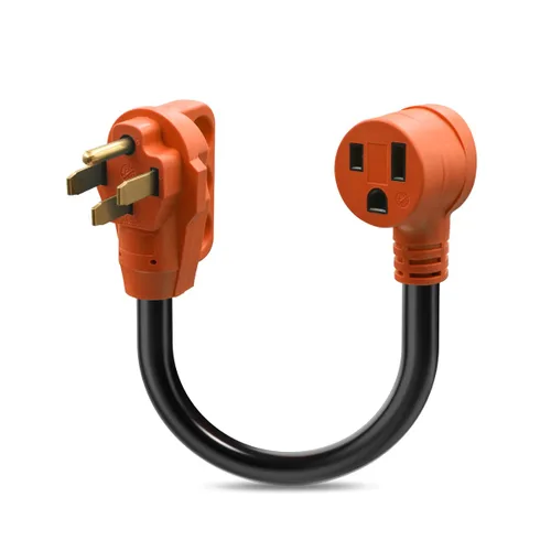 Miniatura 9 de NEMA 14-50R - Enchufe RV de 50 amperios, enchufe hembra de repuesto resistente de 125/250 V con mango de agarre ergonómico para RV, cámper