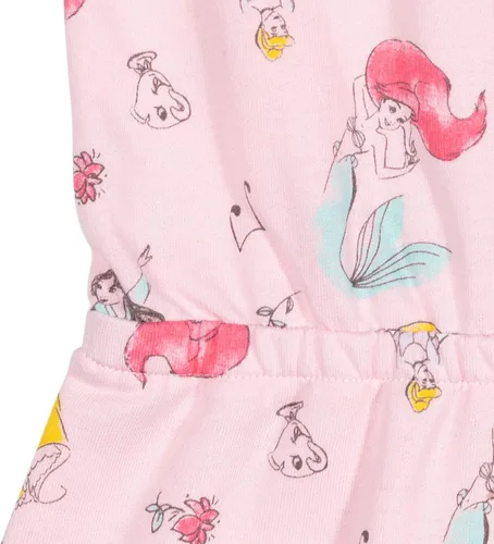 Miniatura 7 de Disney Princess Moana Mulan Belle - Mameluco sin mangas para niñas de bebé a niño grande