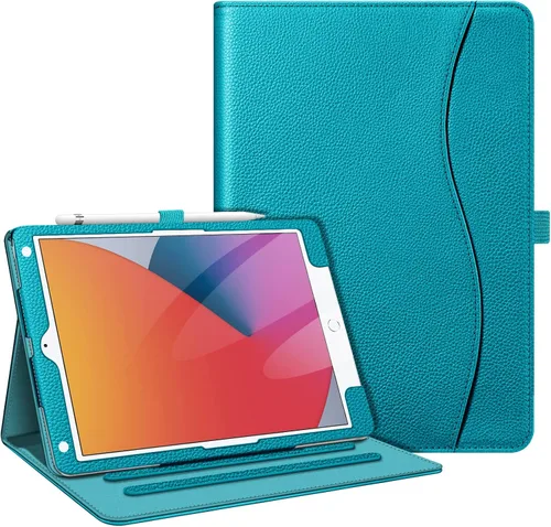 Miniatura 36 de Fintie - Funda para iPad de 9ª / 8ª / 7ª generación (2021/2020/2019) de 10.2 pulgadas - [Protección de esquinas] Funda con soporte de visualización