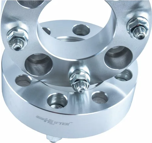 Miniatura 5 de High Lifter Espaciadores de rueda UTV para modelos CFMOTO y Yamaha, un par, 1.5 pulgadas de ancho, patrón de pernos 4x110, paso de rosca M12x1.25