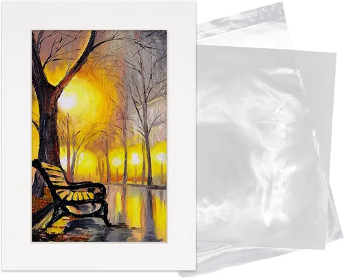 Miniatura 305 de 8.5x11 Mat for 11x14 Frame - Precut Mat Board Acid-Free Brown 8.5x11 Photo Matte Made to Fit a 11x14 Picture Frame, Premium Matboard for Family