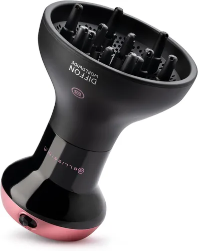 Miniatura 8 de Bellissima Diffon Supreme Difusor y Secador de Pelo para Cabello Rizado - Difusor XL para Ondas Largas, Rulos, Bucles - Botón de Enfriamiento