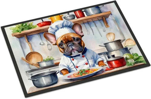 Miniatura 164 de Caroline's Treasures DAC6179MAT Affenpinscher - Tapete para puerta delantera, para interiores y exteriores, para entrada, antideslizante, lavable