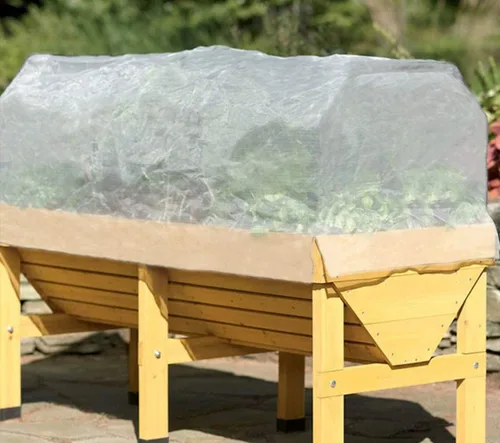 Miniatura 5 de Agfabric Red de jardín de 16 x 20 pies, barrera de plagas de insectos para protección de jardín, malla de cubierta de hileras para verduras, árboles