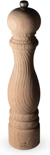 Molinillo de pimienta de madera reciclada manual y su pimienta de comercio justo, 11.8 in - 12 pulgadas