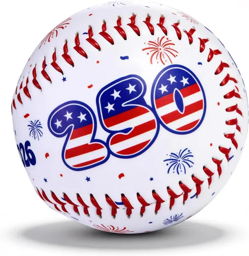 Pelotas de béisbol de PVC de 9 pulgadas de práctica de béisbol para entrenamiento, golpear estilo de vida, decoración ideal para regalos inspirados