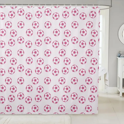Miniatura 29 de Cortinas de ducha de vaquero occidental, cortinas de baño rústicas para niños, niñas y hombres, cortinas impermeables retro de estilo rústico con 12