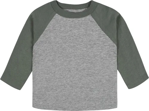 Miniatura 2 de Gerber Paquete de 3 camisetas de béisbol de manga larga para bebé niño