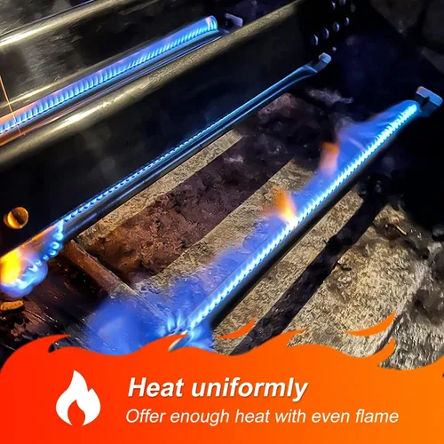 Miniatura 3 de Uniflasy Piezas de repuesto para parrilla Charbroil Advantage 4 quemadores 463344015, 463343015, 463432215, 463240015 parrilla de gas 3 quemadores