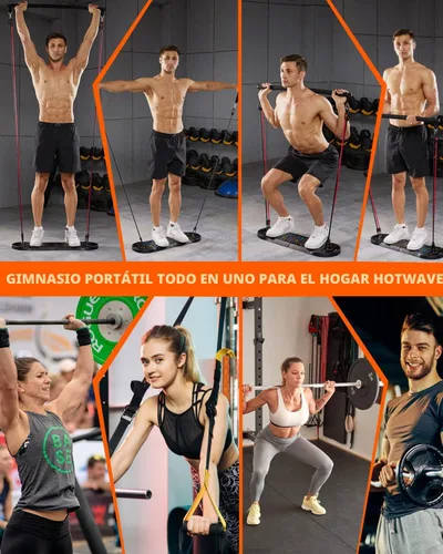 Miniatura 3 de HOTWAVE Push Up Board Fitness, Portable Foldable 20 in 1 Push Up Bar at Home Gym, Pushup Handles for Floor. Professional Strength Training Equipment