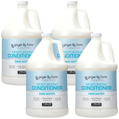 Miniatura 10 de Ginger Lily Farms Club & Fitness - Acondicionador hidratante para cabello seco, 100% vegano y libre de crueldad, aroma a aloe vera, repuesto de 1