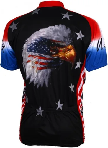 Miniatura 2 de World Jerseys American Eagle - Maillot de ciclismo para hombre