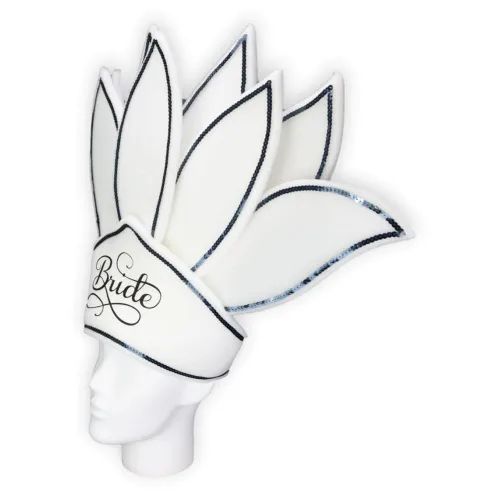 Miniatura 45 de FOAM PARTY HATS: Venezuela Bride Hat - Wedding Party Hat - Hora Loca Hat - Bachelorette Party Hat - Bridal Shower Hat - Wedding Hair Vine Hat