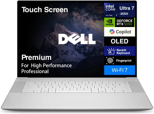 Miniatura 7 de Dell Premium 16 (XPS 16 2025) Intel Core Ultra 9 285H (16 núcleos) 1TB SSD 32GB RAM NVIDIA RTX 5060 8GB 16.3" 2K+ FHD 120Hz Windows 11 PRO Laptop