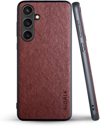 Miniatura 62 de AIORIA Funda protectora completa para Samsung Galaxy S20 FE 5G, 6.5 pulgadas Premium PU cuero cubierta retro negocio diseño completo funda Marrón