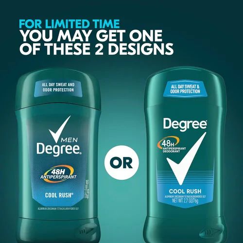 Miniatura 3 de Degree Degree Advanced - Desodorante para hombre con 72 horas de protección antitranspirante y Degree Extreme Blast and Sport con protección de 48