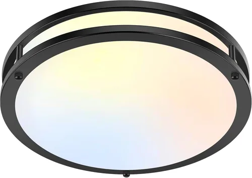 Miniatura 20 de Lámpara de techo LED de montaje empotrado de 36 W, lámpara de techo LED de 13 pulgadas 3600 LM, lámpara de techo moderna 2700 K/3000 K/4000 K/5000