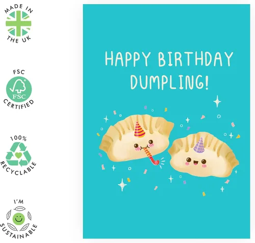 Miniatura 2 de CENTRAL 23 Tarjeta de cumpleaños para mejor amigo, bola de masa de feliz cumpleaños, tarjetas de felicitación dulces para hombres y mujeres