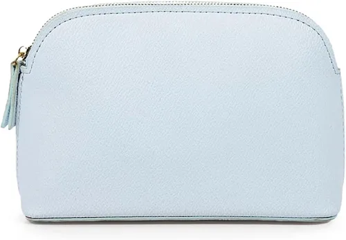 Miniatura 8 de Bolsa de maquillaje portátil para mujer, pequeña bolsa de cosméticos de piel sintética, bolsa de viaje con cremallera, bolsa de cosméticos para Beige