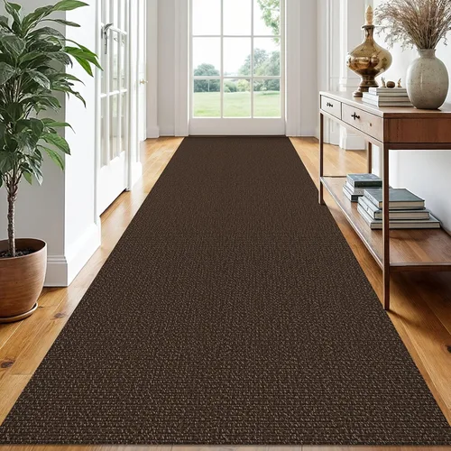 Miniatura 53 de EARTHALL Alfombra pequeña de 2 x 3 pies, lavable para entrada, antideslizante, trenzada, alfombra para puerta interior y exterior, alfombra tejida