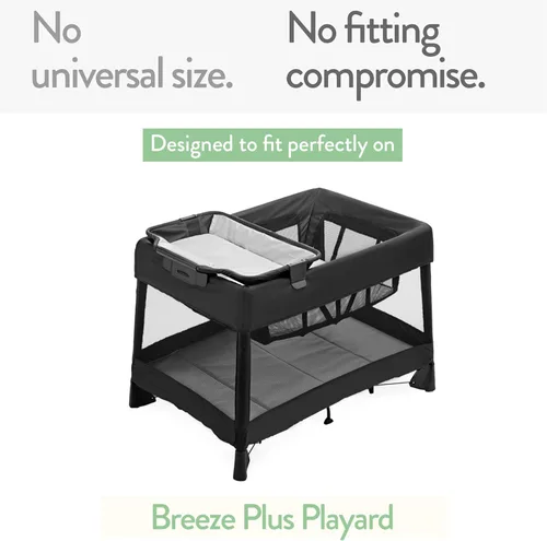 Miniatura 2 de Sábanas ajustadas Pack and Play – Compatibles con el 4moms Breeze Plus Playard y otros colchones grandes de corralito – Suavemente suaves 100%