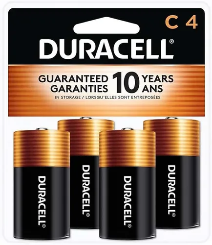 Miniatura 11 de Duracell Coppertop - Baterías C, 2 unidades (paquete de 1), batería C con energía de larga duración, baterías alcalinas multiusos para dispositivos