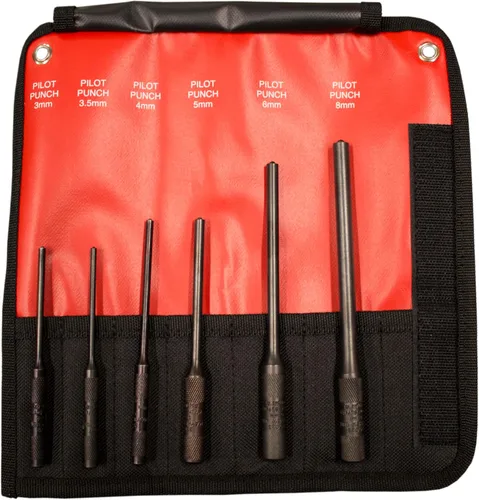 Miniatura 8 de Mayhew Tools 62256 - Kit de punzón piloto de 5 piezas de gran
