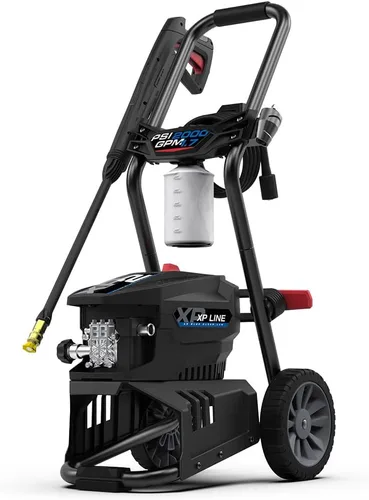 Miniatura 11 de AR Blue Clean AR2N1 Lavadora de Presión Eléctrica - 2050 PSI, 1.4 GPM, 13 Amperios, Accesorios de Conexión Rápida, Carrito Desmontable 2 en 1