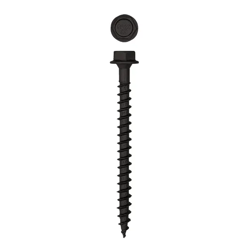 Miniatura 5 de Tornillos de retraso de madera estructural con cabeza hexagonal exterior de 1/2 "x 5" Powerlags Hex (25 EA)