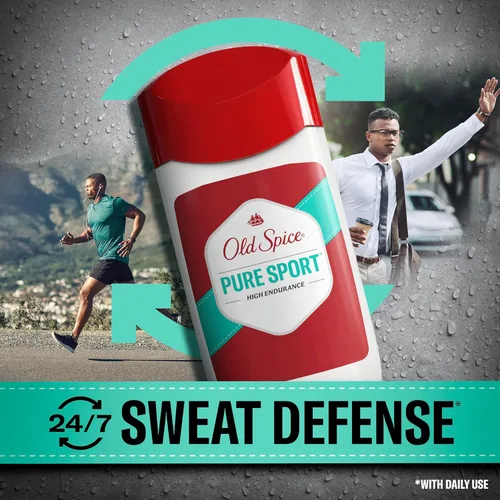 Miniatura 4 de Old Spice Desodorante Antitranspirante Para Hombres, Alta Resistencia, Defensa Contra el Sudor 24/7 y Protección Contra Olores, Frescura 24/7