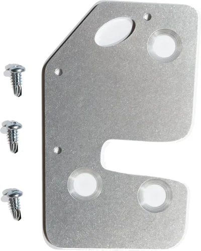Miniatura 8 de CS Works - Placa de reparación y refuerzo de pestillo de puerta con pernos de repuesto para Jeep Cherokee (XJ) 97-01 LEFT/DRIVER