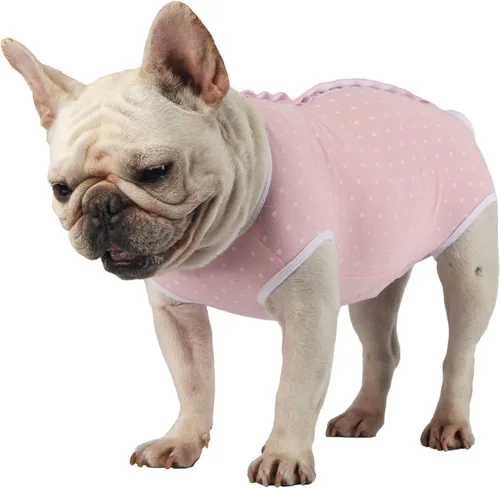 Miniatura 9 de Pañales para perros, mameluco de período para hembras, bragas sanitarias para perras, pañales térmicos para perros pequeños y medianos, puntos