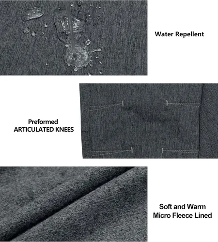 Miniatura 5 de Little Donkey Andy Pantalones de senderismo cargo de peso medio para mujer, UPF 50+, pantalones casuales de viaje con bolsillos XS-XXL