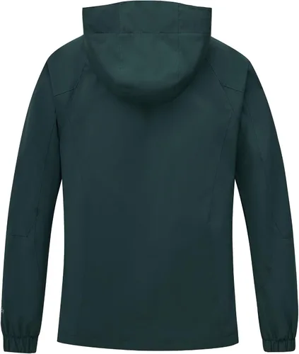 Miniatura 2 de Chaqueta de lluvia Diamond Candy para mujer, con diseño para senderismo, impermeable y ligera, con capucha