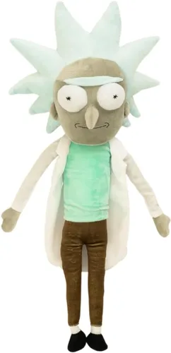 Franco Collectibles Kidult Adult Swim Rick & Morty - Peluche súper suave, (producto 100% oficial), Rick The Scientist
