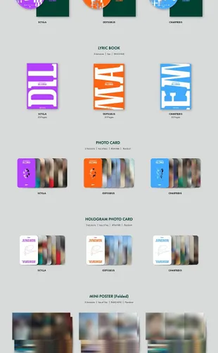 Miniatura 2 de ENHYPEN Dimension : Dilemma 1st Album SCYLLA Ver 1p Folding Poster On Pack+PhotoBook+Lyric Book+1p PhotoCard+1p Hologram PhotoCard+1p