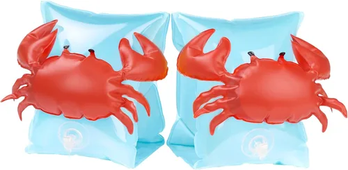 HeySplash Brazaletes inflables para niños (de 3 a 6 años), mangas flotantes para brazo de piscina, tubo flotante, alas de agua, para natación, hasta