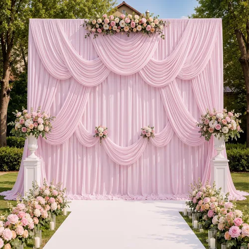 Miniatura 53 de Cortinas de fondo negras negras sin arrugas para fiestas, cortinas de tela gruesa para telón de fondo de fotos para cumpleaños, bodas, baby shower