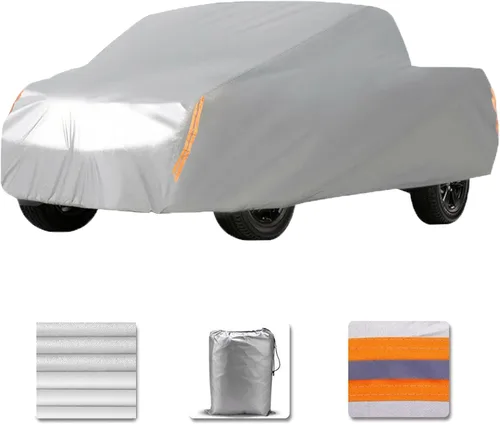 Miniatura 9 de Funda Universal para Camioneta Todo Clima Resistente para Exteriores de Repuesto para Camioneta de hasta 230 L x 75 A x 65 Al Pulgadas