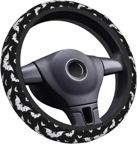 Miniatura 27 de Funda para Volante Accesorios para Automóvil Antideslizante Transpirable Universal 15 Pulgadas Neopreno Decoración Interior del Auto para Hombres