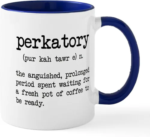 Miniatura 7 de CafePress Perkatory Mugs - Taza de café de cerámica de 11 oz (11.0 fl oz)