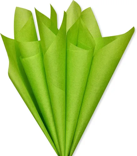 Miniatura 2 de Papyrus 8 hojas de papel de seda verde lima de 20 x 26 pulgadas para el día del padre, graduación, cumpleaños y todas las ocasiones