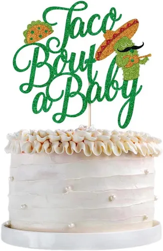Miniatura 15 de A Wild One is on the Way - Decoración para tartas con temática de animales de la selva, decoración temática tropical hawaiana, baby shower, fiesta