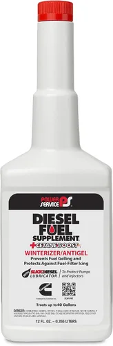 Miniatura 2 de Power Service Diesel Fuel Supplement Antigel 12 oz, paquete de 1, blanco, (1012-09)