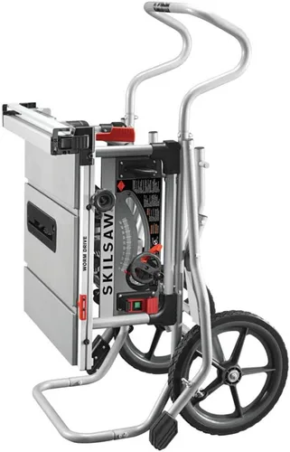Miniatura 7 de SKIL SPT99-11 - Sierra de mesa de accionamiento helicoidal resistente de 10 pulgadas con soporte