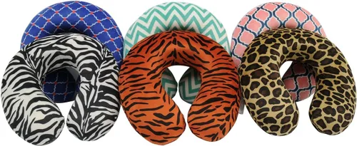 RoadPro RP70ASST - Almohada de cuello de espuma viscoelástica