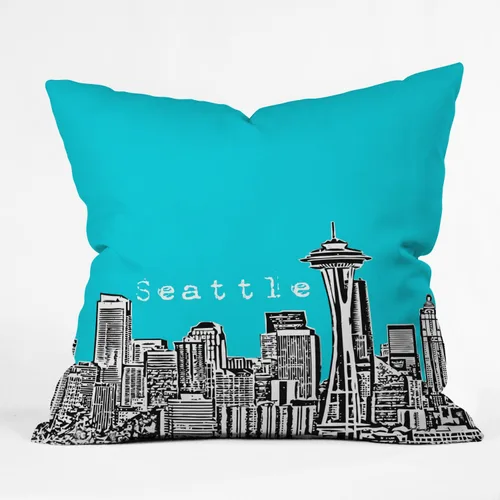 Miniatura 8 de Negar diseños Pájaro Ave Nueva York Naranja Throw Pillow