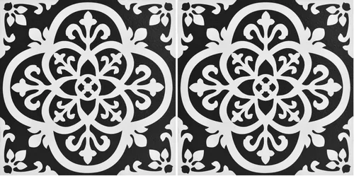 Miniatura 12 de FloorPops Azulejos góticos adhesivos para el suelo, FP2475, color negro