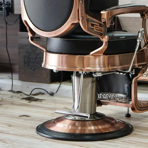Miniatura 2 de DOITOOL Silla de salón Reposapiés de acero inoxidable para silla de salón Pedal de peluquería Reposapiés Soporte de trípode de repuesto