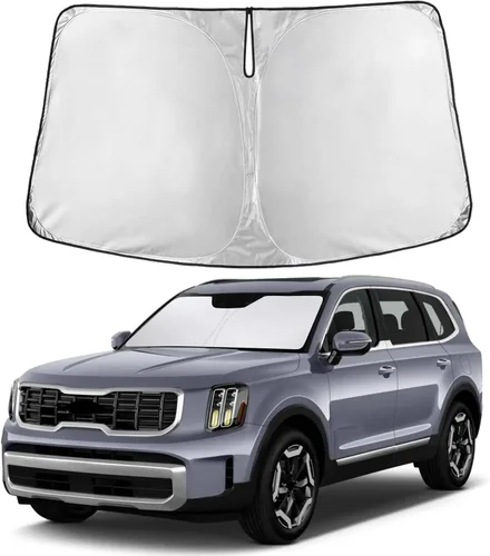 Miniatura 137 de Autovir Parasol para parabrisas Rivian R1S 2022-2024 2025 2026, parasol para ventana delantera, protección UV, bloqueador de calor, accesorios